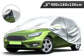 Uždangalas automobiliui "S"400x160x120cm trijų sluoksnių,su atšvaitaisir užtrauktuku ant durelių
