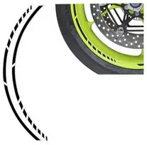 Foliatec Ratlankio juosta motociklui, juoda