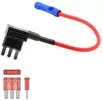 Ampire Electronics „Ampire“ čiaupas MICRO3 saugikliui 10A