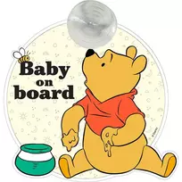 Disney By Rfs Automobilio lipdukas Winnie The Pooh CZ10457 Ø 20 cm