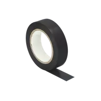 Taśma Orno izoliacinė juosta, atspari ugniai, juoda, 15 mm pločio, 0,13 mm storio, 10 m ilgio (OR-AE-13214/B/10M)