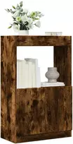 Komoda, dūminio ąžuolo spalvos, 63x33x100cm, apdirbta mediena