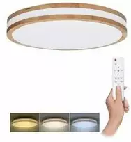 „Solight WO8008“ LED šviestuvas su nuotolinio valdymo pultu „Woody“