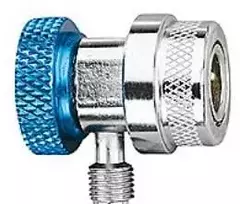 Refco Manufacturing „Refco RC01-B“ – automobilio oro kondicionieriaus aptarnavimo vožtuvas, 1/4 colio SAE, mėlynas