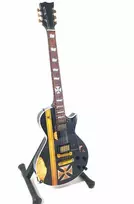 Indominiguitars Mini gitara Metallica „James Hetfield“ stiliaus Iron Cross, kolekcinė