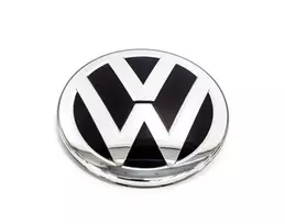 VAG VW Emblema Juoda Šviesiai Chromuota Volkswagen Caddy 2K 2016 2017 Originalus 2K5853601AJZA