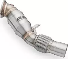 RM Motors Downpipe BMW F30, F31, F34 GT LCI 330i, 330ix, 330e B48 + duslintuvas
