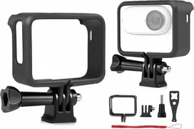 Puluz rėmo tvirtinimo korpusas rėmo dėklo laikiklis trikojis, skirtas Insta 360 Insta360 Go 3 Go3 / Pu881b