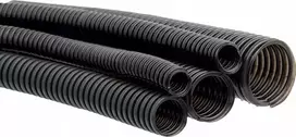 Pawbol Pawbol G.6152P automobilių gofruotas vamzdis, įprastas 100 m, 14,5/20 mm, juodas