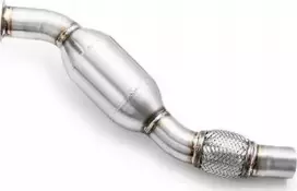 RM Motors Downpipe BMW BMW E81, E87, E82, E88 N47 116D, 118D, 120D, 123D + duslintuvas