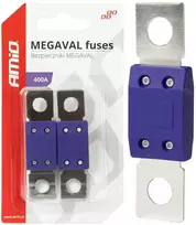 „Megaval MTA“ automobilio saugikliai, 2 vnt., 400 A, amio-03471