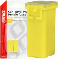 Japval PAL moteriški automobilio saugikliai, 2 vnt., 60A, amio-03440