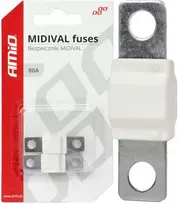 Midival MTA automobilio saugikliai, 2 vnt., 80A, amio-03478