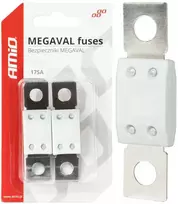 „Megaval MTA“ automobilio saugikliai, 2 vnt., 175A, amio-03466