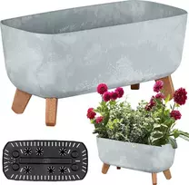 Prosperplast Gracia betoninė vazono dėžė 58x24 cm