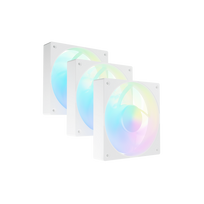 Fury Sai S12 ARGB PWM, 3-pack | Fan | White