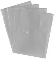 Laikiklis Hainenko 881200/1, Vokų aplankas, A4, Plastikas, Permatomas, Peizažas / Portretas, 10 vnt.