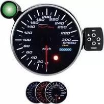 DRacing Clock DEPO PK serijos DUAL 115MM spidometras