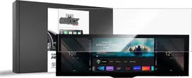 GrizzGlass keraminės plėvelės automobilio ekrano apsauga, skirta BMW 7 G70 2023-2024