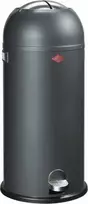 Šiukšliadėžė Wesco Šiukšliadėžė grafito Kickmaster Maxi 40l