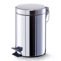 Steel Vonios krepšelis, šiukšlių konteineris - 3 l, blizgus plienas, ZELLER