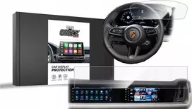 GrizzGlass GrizzGlass CarDisplay Protection keraminė folija, skirta Porsche Panamera 3 12,3" + 10,9" 2024 [2in1]