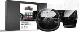 „GrizzGlass“ automobilio ekrano apsauginė keraminė plėvelė, skirta „Renault Scenic E-Tech 12“ 2024 m. [2in1]