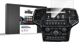 „GrizzGlass“ navigacijos dėklas, keraminė plėvelė automobilio ekrano apsaugai, skirta 2018 m. „Jeep Grand Cherokee“