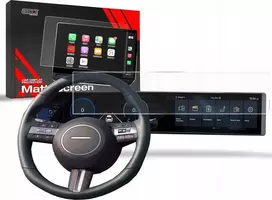 „GrizzGlass Folia matowa“ automobilio ekrano apsauga „Hyundai Tucson 12,3“ 2024 m.