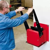 MEVA Pramoninis presinis smulkintuvas didelėms metalinėms skardinėms