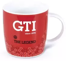 Vw Collect VW GTI kavos puodelis „The Legend“ raudonas, 370 ml