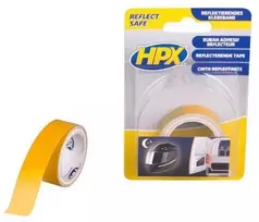 HPX atspindinti juosta geltona 19 mm x 1,5 m