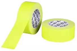 hpx Lipni juosta fluorescencinė geltona, 50 mm x 25 m
