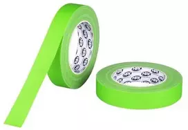 hpx Lipni juosta fluorescenciškai žalia, 25 mm x 25 m