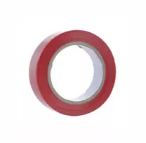 Izoliacinė juosta, Bycom, 0.13 x 19 mm. 20 m. raudona