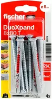 Fischer DuoXpand kaištis su varžtu 8x80 T, 4 vnt.