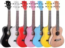 Rožinė V-TONE UK23 PK akustinis koncertas ukulele 23"" rožinė + viršelis