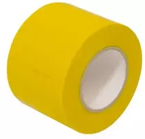 hpx Izoliacinė juosta geltona 50 mm pločio 20 m