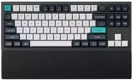 Keychron PR50, Silicone, Juodas, Q3 / Q3 Max / Q3 HE / V3, 365 mm, 79.5 mm, 18 mm