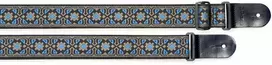 Gitaros diržas Stagg SWO-FLO BLU