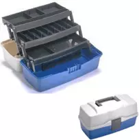 Žvejybinė Dėžė PLASTILYS 40x20x20 3 Lentynos