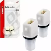 Kubinis lemputės lizdas T10 W5W W3W W16W amio-03047