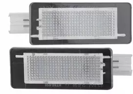 NTY LED numerių apšvietimas Dacia Duster, Logan, Lodgy, Renaut Clio, Espace 2002-