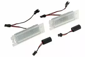 NTY LED numerių apšvietimas Opel Astra H, Adam, Corsa D, Meriva B 2010-