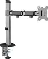 Laikiklis White Shark Baltas Shark Baltas Shark AMENHOTEP I, Desktop Mount for 1 Monitorius, Pilkas (GMS-3204)