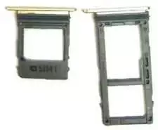 SIM kortelės laikiklis Samsung A530 A8 2018 (2 vnt) auksinis ORG