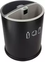 JVD Round šiukšliadėžė rūšiavimui, 10L