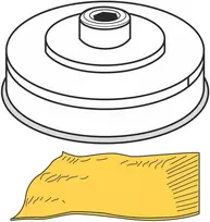 Makaronų gaminimo antgalis PASTA SFOGLIA sluoksniuotos tešlos ilgis 155 mm storio. 1-4 mm MPF2.5/4 – Hendi 229392