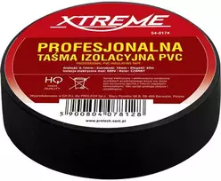 54-017# Lipni izoliacinė juosta 0,13 mm / 19 mm / 20 m, profesionali