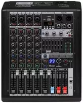 DNA Professional HLC 4 MK2 - analogue mixer with USB, Bluetooth, MP3, phantom power and a DSP processor